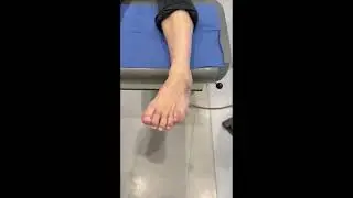 DT  left foot total range of motion preop