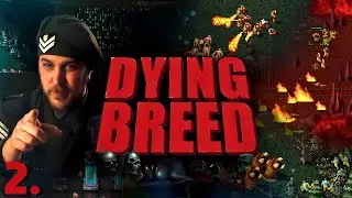 Dying Breed &ndash; Игровой процесс кампании Миссии 2 | Сопровождение инженеров и хаос FMV в ретро-стра...