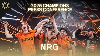 NRG | CHAMPIONS 2025 GRAND FINAL PRESS CONFERENCE