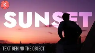 Text Behind The Object In Kinemaster | KINEMASTER | @Zohaib Shahzad