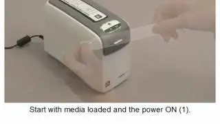 HC100 Wristband printer-How to print a configuration report