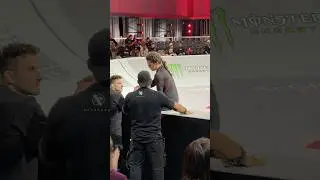 Frank Mir and his daughter Bella at the UFC BJJ 4
