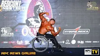 2025 IFBB Pro League Wheelchair Olympia 2nd Place Kevin Secundino Posing Routine 4K Video