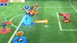 Football(Extra Hard)Team Dr Eggman vs Team Sonic(CPU)- Mario and Sonic at The Rio 2016 Olympic Games