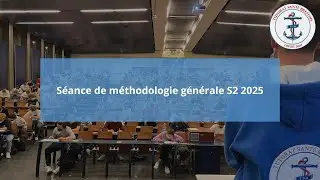 Séance de méthodologie générale S2 2025- Tutorat Santé Brestois