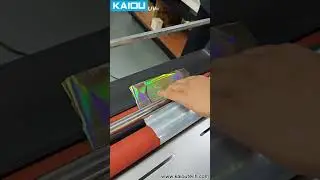 PU leather board with goil foil effect