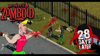 MAD BATTER | Project Zomboid Build 41 28 Days Later Sprinter Challenge S2 #3