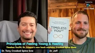 Staying Young and Healthy. Explained in Dr. Jeff Crippen's book, 
