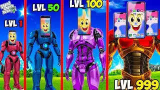 Franklin Training Avengers To Become CHAINSAW MAN To Save UPGRADED TITAN PIZZA MAN GTAV AVENGERS