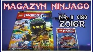 Otwieramy Lego Magazyn Lego Ninjago nr 11 (19) z 2016 + prezent 