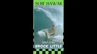 Surfing Stuntman Brock Little #surfing #hawaii #hollywood #shorts