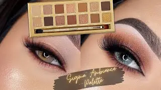 SIGMA BEAUTY AMBIANCE PALETTE TUTORIAL| 2 LOOKS 1 PALETTE