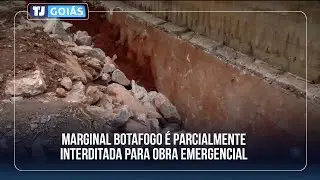 MARGINAL BOTAFOGO &Eacute; PARCIALMENTE INTERDITADA PARA OBRA EMERGENCIAL