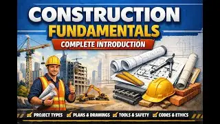 CONSTRUCTION FUNDAMENTALS: A COMPLETE INTRODUCTION TO THE CONSTRUCTION INDUSTRY