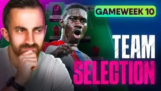 MY GW10 FPL TEAM SELECTION 🔥 | Double & Blank Gameweek News 🚨 | Fantasy Premier League 25/26