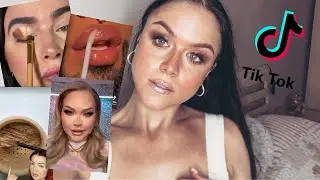 ZKOUŠÍM VIRAL TIKTOK MAKEUP TRENDY!