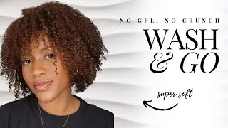 ONLY two products for a SOFT and DEFINED wash and go |Chant&eacute; PONPON