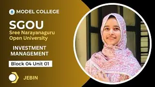 SGOU M COM; Investment Management, Block 04, Unit 01 