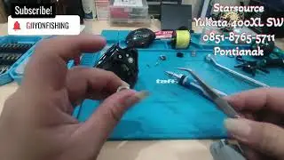 Cara Bongkar Pasang Reel Baitcasting Starsource Yukata 400XL SW