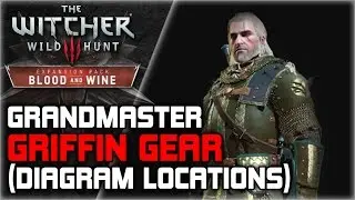 WITCHER 3 Grandmaster Griffin Armor Set GUIDE ► Starting Quest, Diagrams, Crafting Requirements