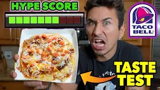 Is The Hype REAL or NOT? - Taco Bell Mexican Pizza (Taste Test)