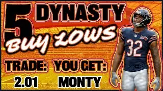 Fantasy Football 2023 Dynasty Buy Low Running Backs! David Montgomery, Zeke Elliott, Rashaad Penny!