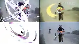 Seamless Energy Transitions Anime Action Wipes High-Voltage Video Effects