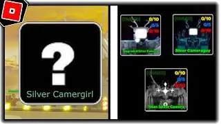 How to get SILVER CAMERWOMAN FREE UNIT (SUPER OP) in SKIBI DEFENSE - Roblox