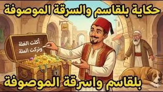 حكاية بلقاسم والسرقة الموصوفة | حكاية تونسية بالعبرة من الزمن الجميل