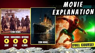 Make Viral Faceless Movie Explanation Videos Using AI (No Copyright Issues!)