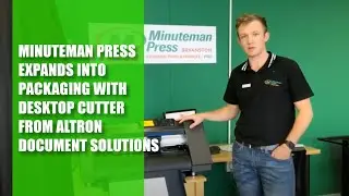 Minuteman Press Expands Into Packaging With Desktop Cutter From Altron Document Solutions