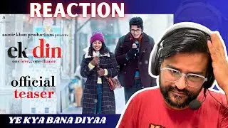 Ek Din | Official Teaser reaction | Sai Pallavi | Junaid Khan | BINDAAS BHARTII