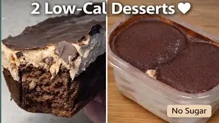 DELICIOUS Low Calorie Desserts To Make At Home