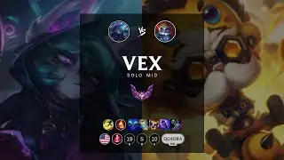 Vex Mid vs Heimerdinger - NA Master Patch 12.8