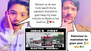 India's First Electric Highway || Delhi - Mumbai Expressway || All U Need To Know Pakistani Reaction