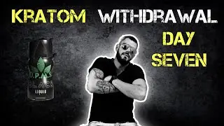 KRATOM WITHDRAWAL day 7 (opms black extract shots)