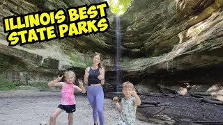 Camping at Illinois BEST State Parks. Starved Rock & Matthiessen