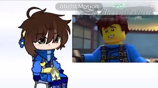 •The ninja reacts to their voices in Arabic • // NINJAGO Gacha skit (part 2)