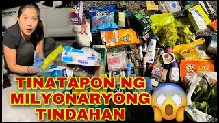 Dumpster Diving Tinatapon ng Milyonaryong tindahan | Inday roning