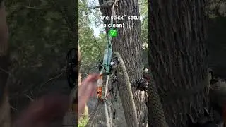 Saddle hunting with a one stick, this setup is awesome!