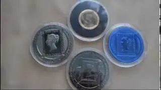 1990 Gibraltar Penny Black