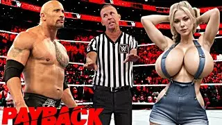 🔥WWE 2K25 - The Rock vs Sheena Ryder : WWE2K Aug 5, 2024
