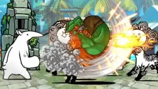 The Battle Cats | New Challenger - VS BLANKA (Both Stages) [No Gacha]