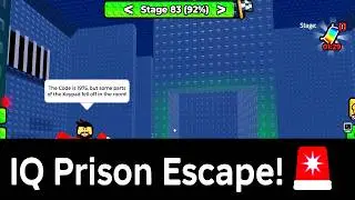STAGE 83 in IQ PRISON ESCAPE Walkthrough [HOW TO BEAT STAGE 83 Iq Prison Escape Roblox]