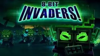 8 Bit Invaders! - Cranioids - HARD MODE ALL OBJECTIVES AND UNITS - Full Game Walkthrough - PC