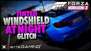 Forza Horizon 3 (PC) - Tinted Windshield At Night Glitch! | 2014 BMW M4 Coupe | OMG! Please Fix T10!