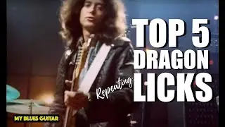 Jimmy Page Rapid-Fire Dragon Telecaster Licks from 1969 - Led Zeppelin