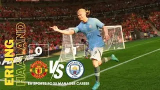 EA SPORTS FC 25 Manchester United vs Manchester City (0-1) FC 25 manager career