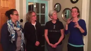 Deafhood Yoga&reg;: Testimony; Stella Egbert, Leslie Hussey, Barbara Hussey and Erin Moran