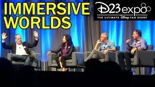 Immersive Worlds: Bringing Stories to Life in Disney Parks panel at D23 Expo 2019